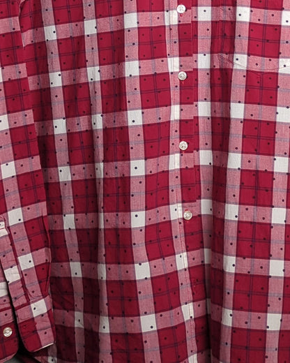 Old Navy Red Plaid Shirt
