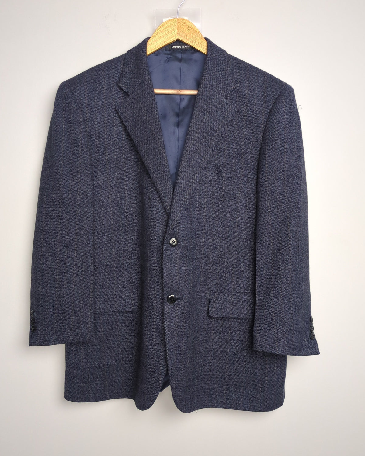 Miyuki Planza Blue Woolen Blazer