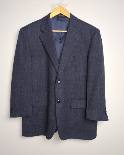 Miyuki Planza Blue Woolen Blazer