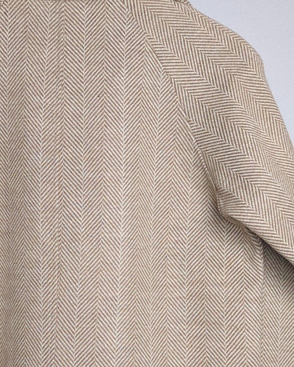 Fashion Classic Beige Double-Breasted Coat