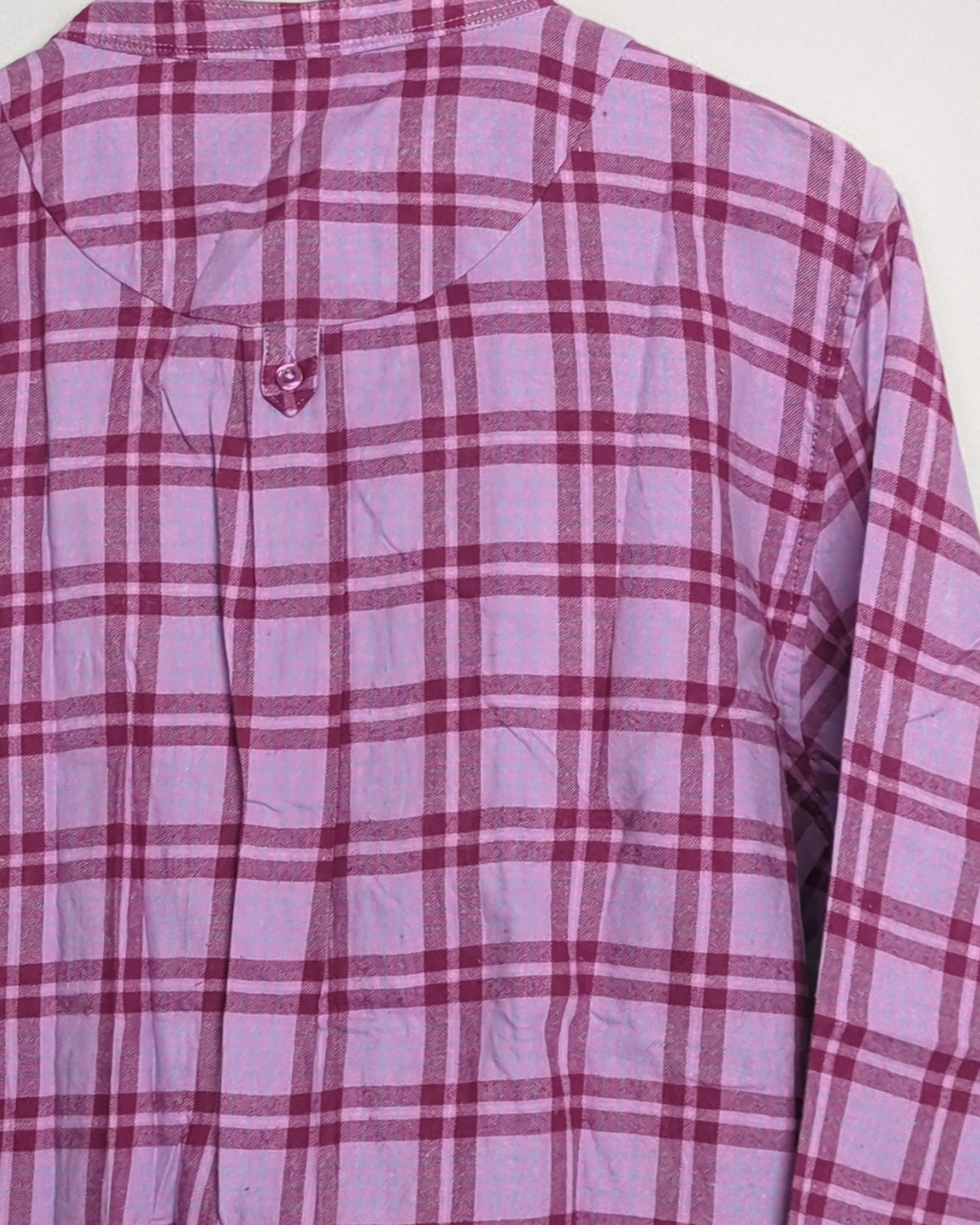 L.L.Bean Purple Plaid Shirt