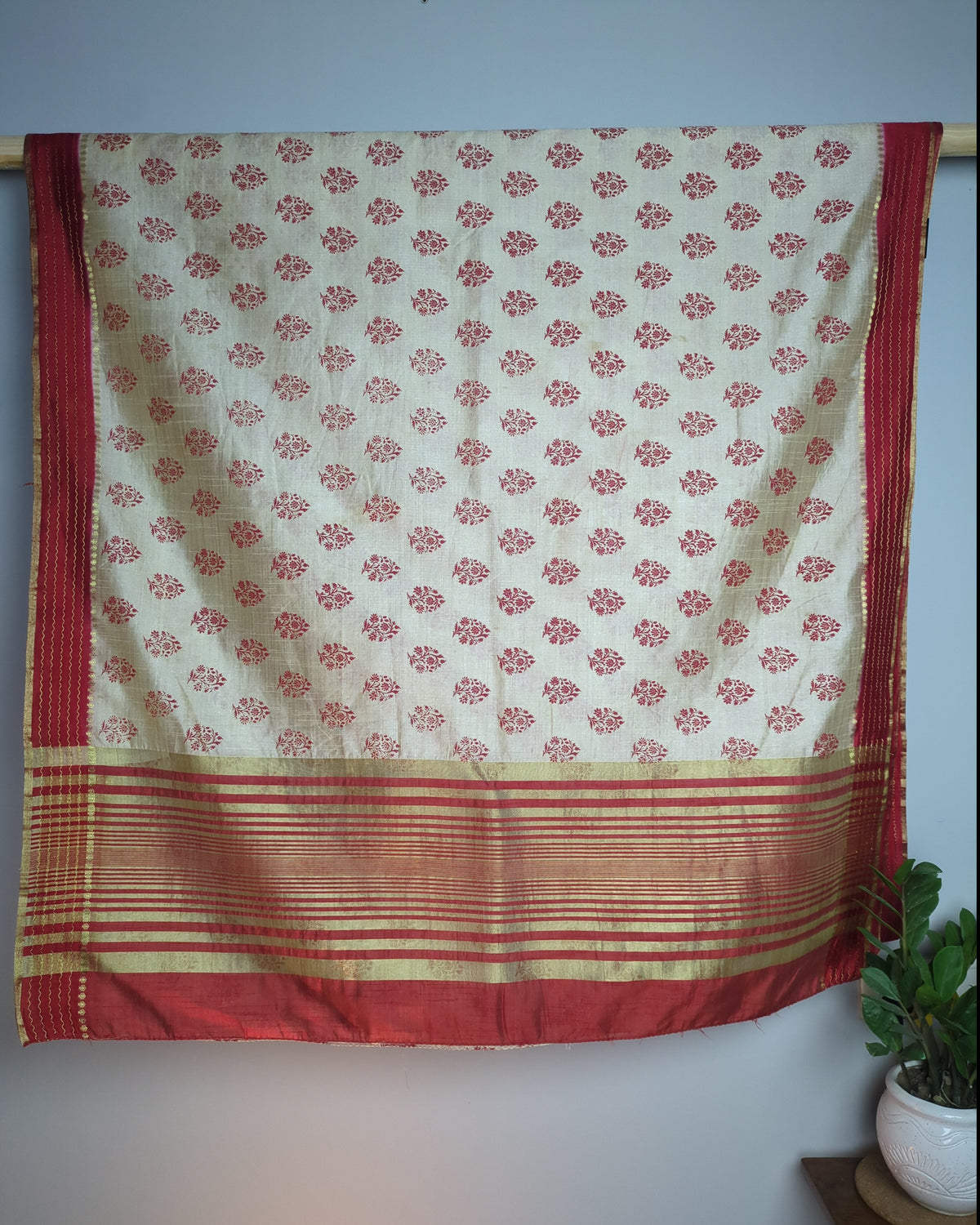 Red Silk Saree