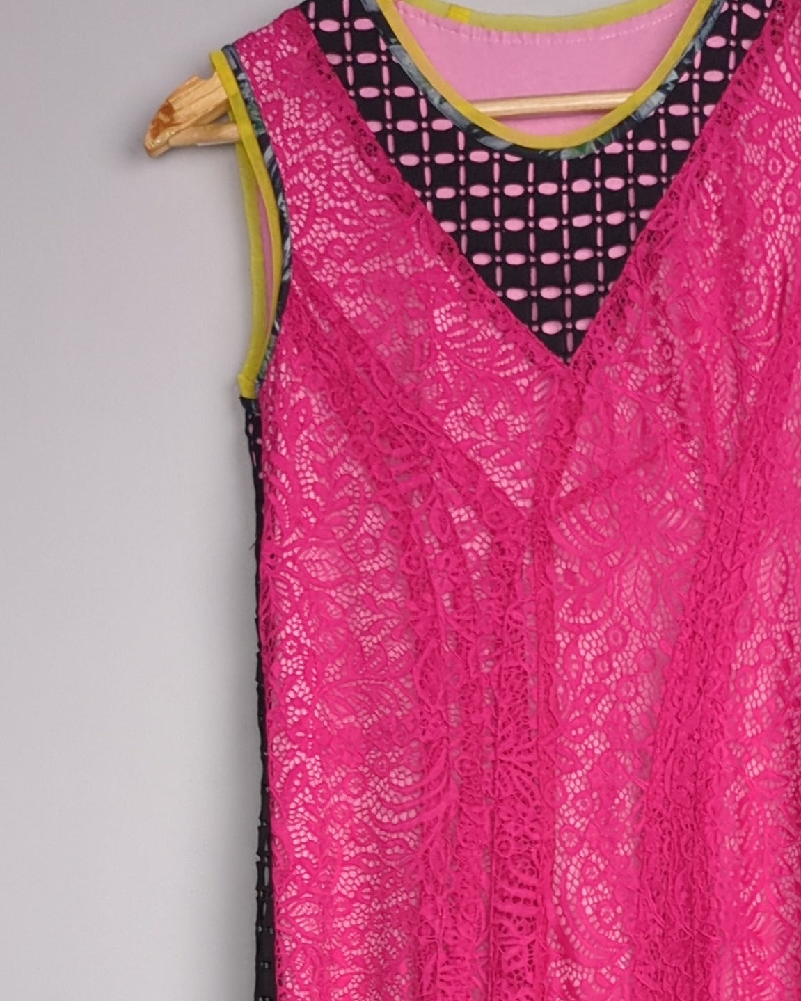 Pink Lace Dress