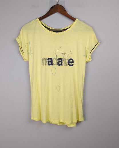 Beige Graphic T-Shirt