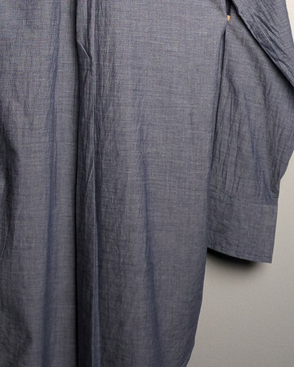 J Crew Grey Button-Down Tunic