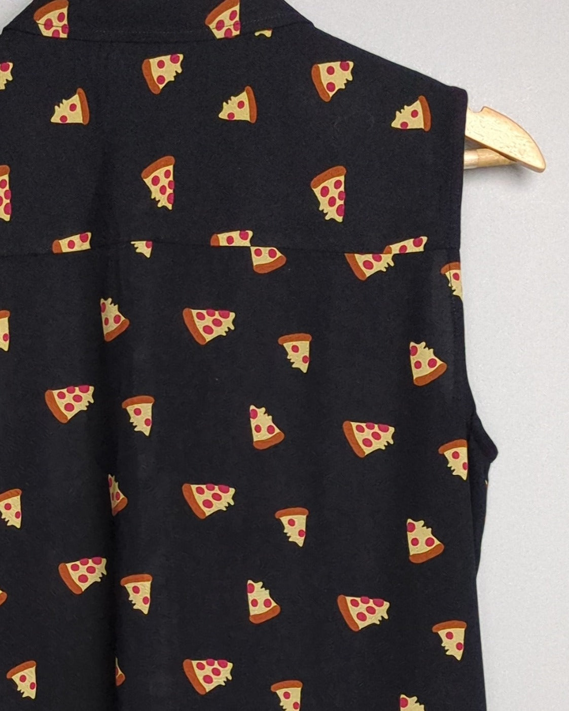 Bewakoof Black Pizza Shirt