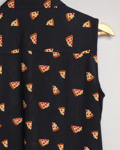 Bewakoof Black Pizza Shirt