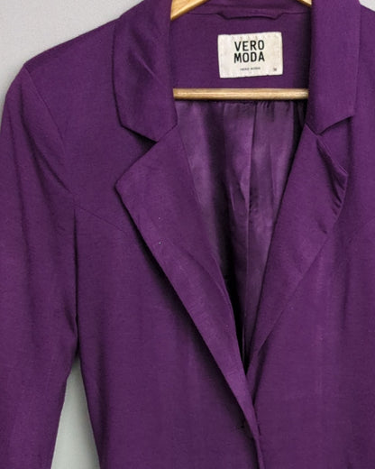 Vero Moda Purple Formal Blazer
