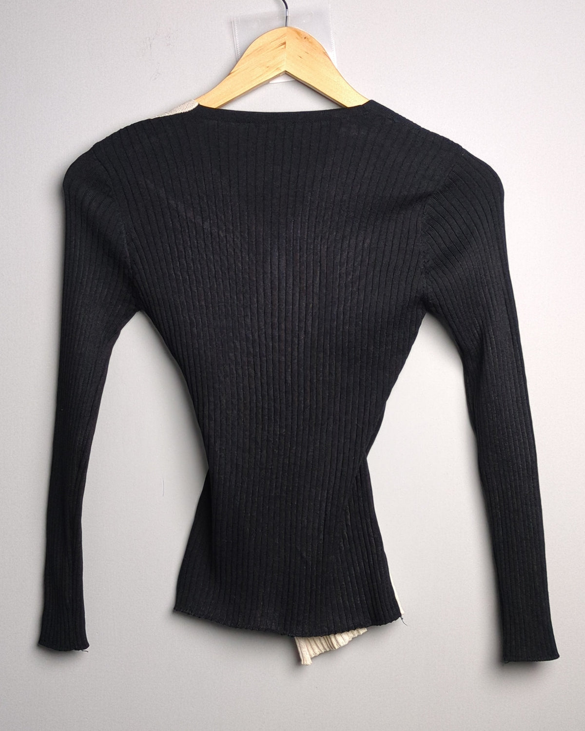 Black Wrap Top