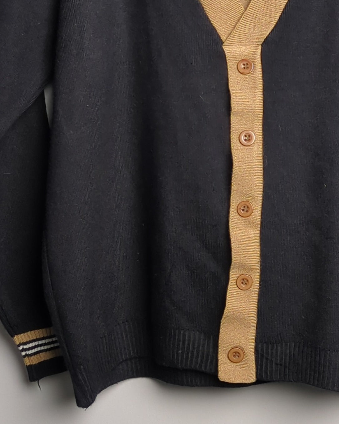 Black Knitted Cardigan