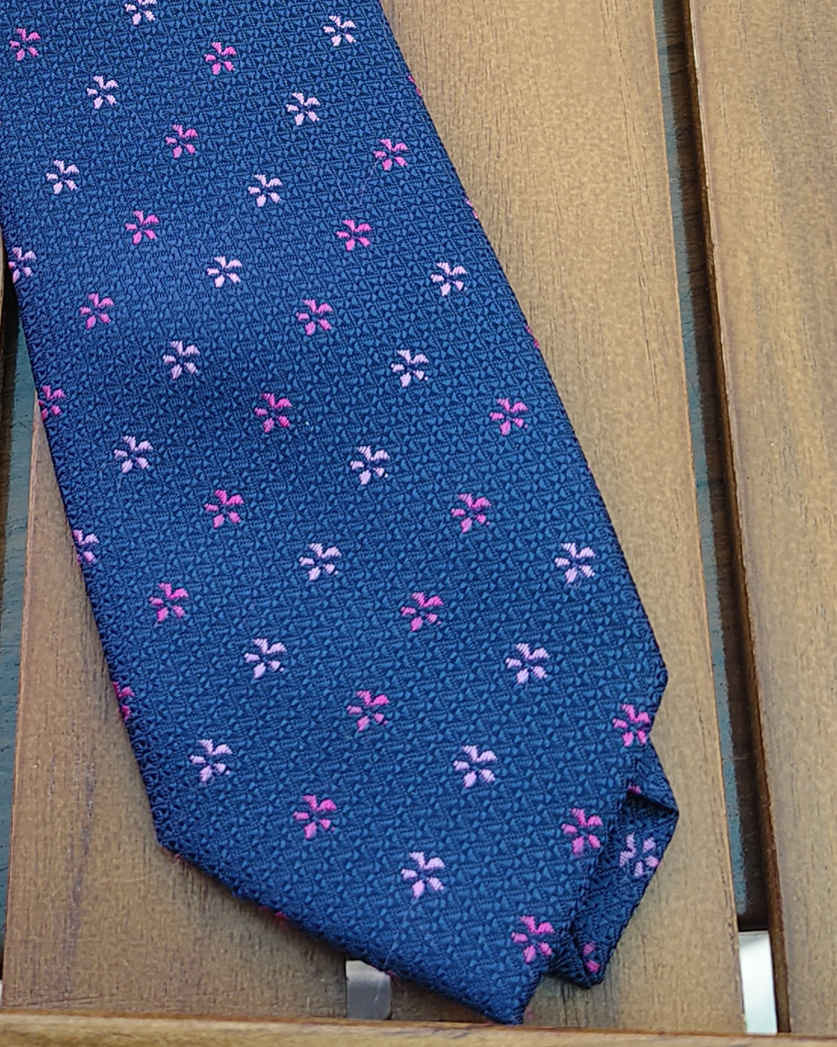 Westside Blue Floral Necktie
