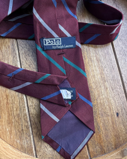 Polo Ralph Lauren Wine Neck Tie