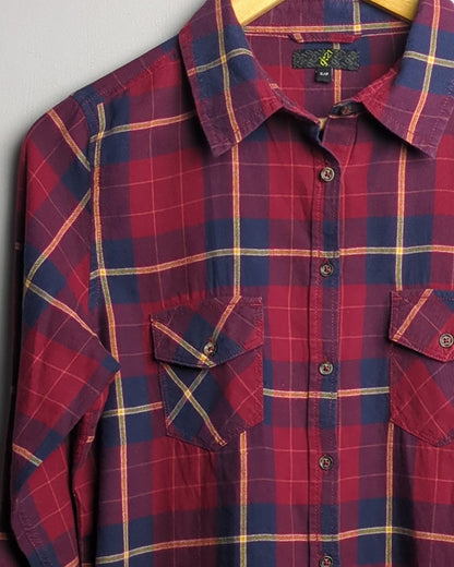 G:21 Wine Button-Down Shirt