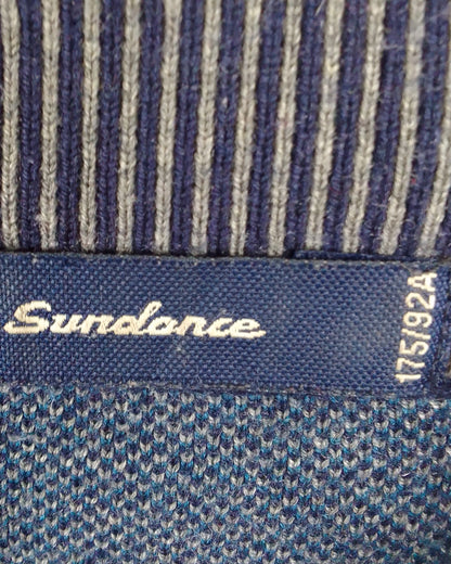 Sundance Gray Striped Sweater