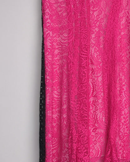 Pink Lace Dress