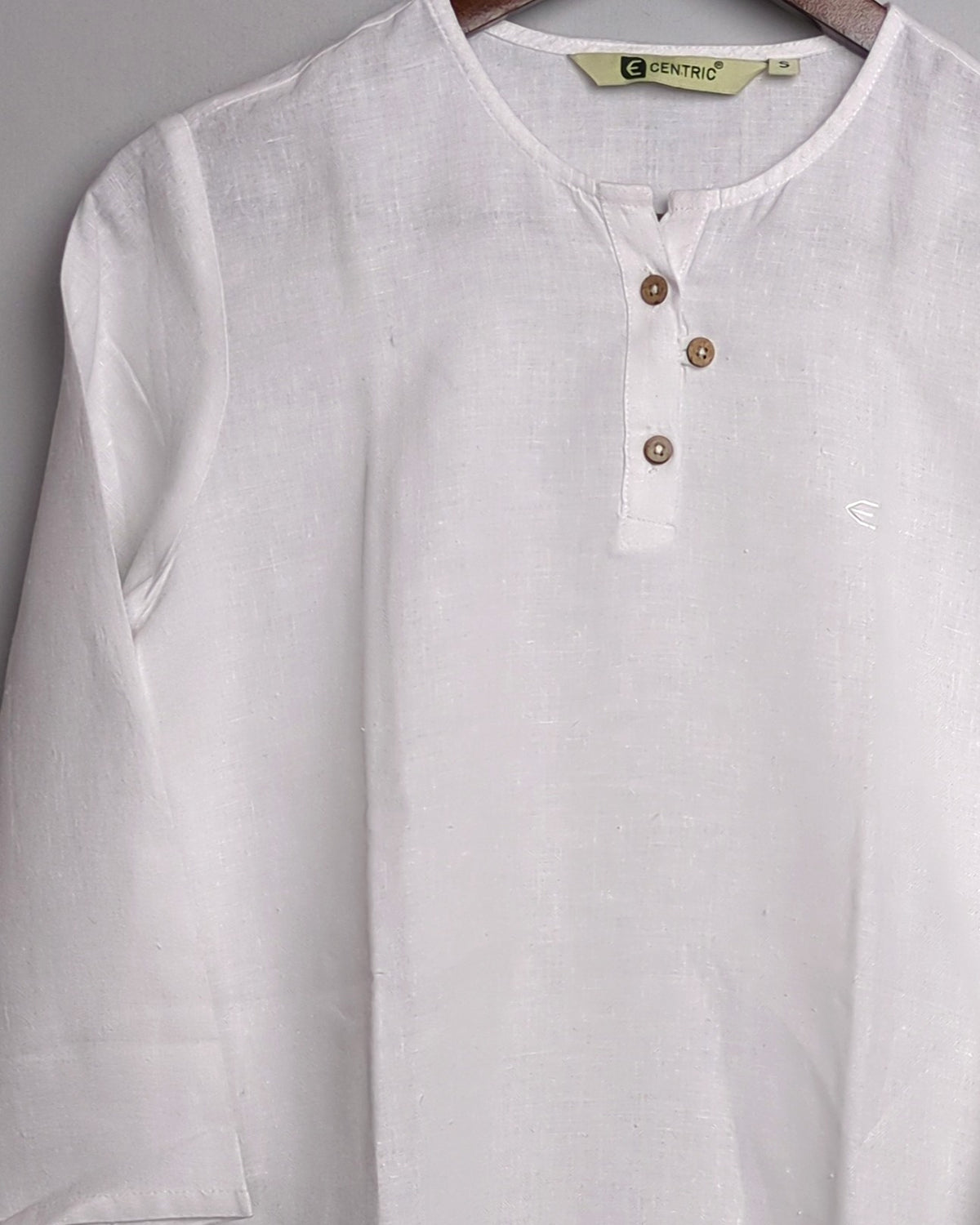 Centric White Tunic