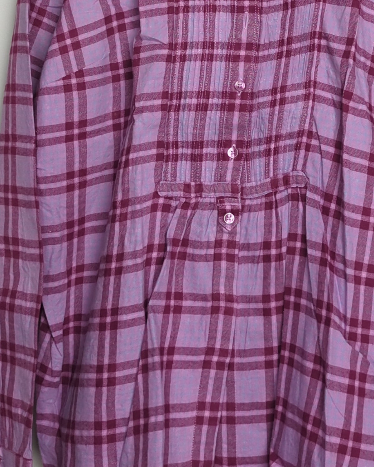 L.L.Bean Purple Plaid Shirt