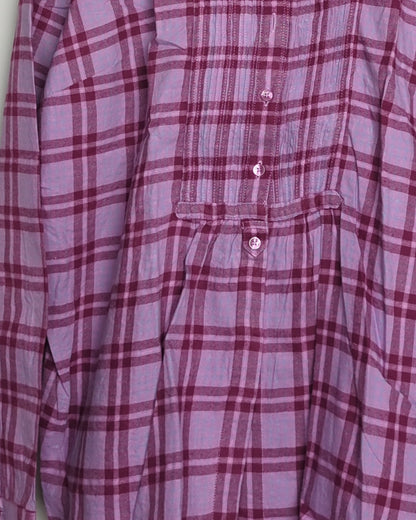L.L.Bean Purple Plaid Shirt