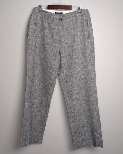 Marks & Spencer Gray Checked Trousers