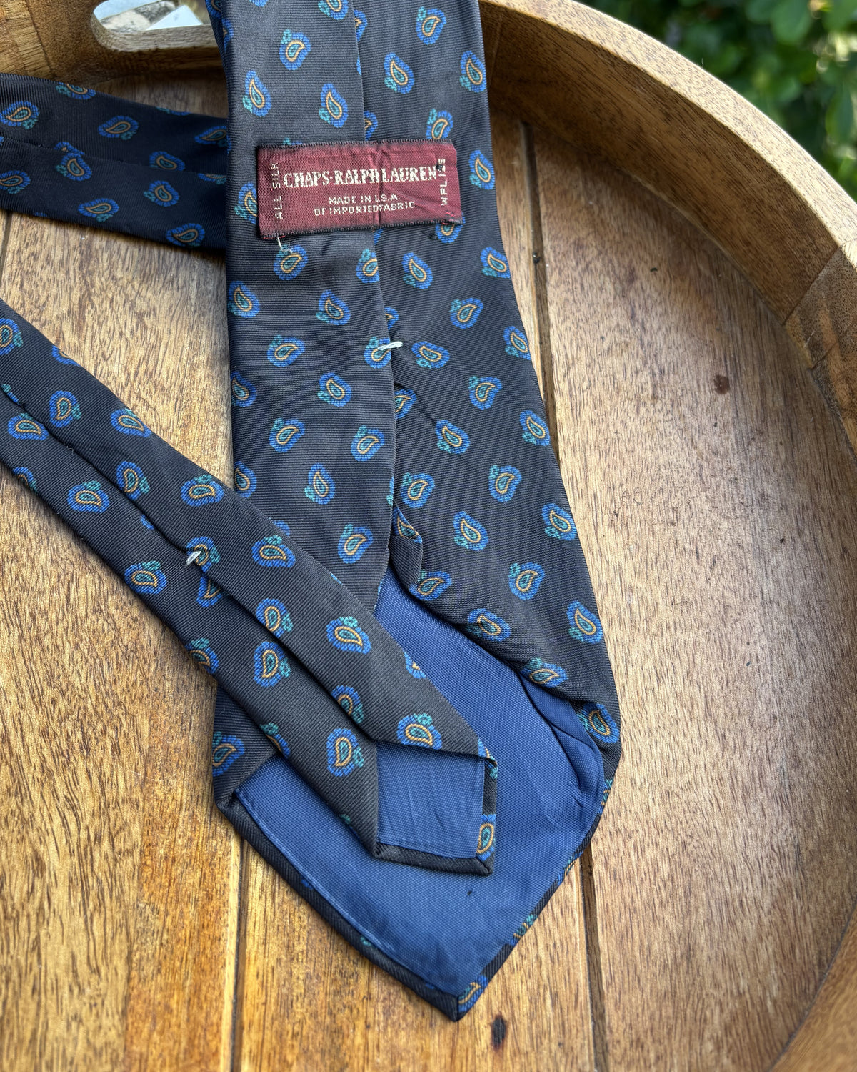 Chaps By Ralph Lauren Black Neck Tie