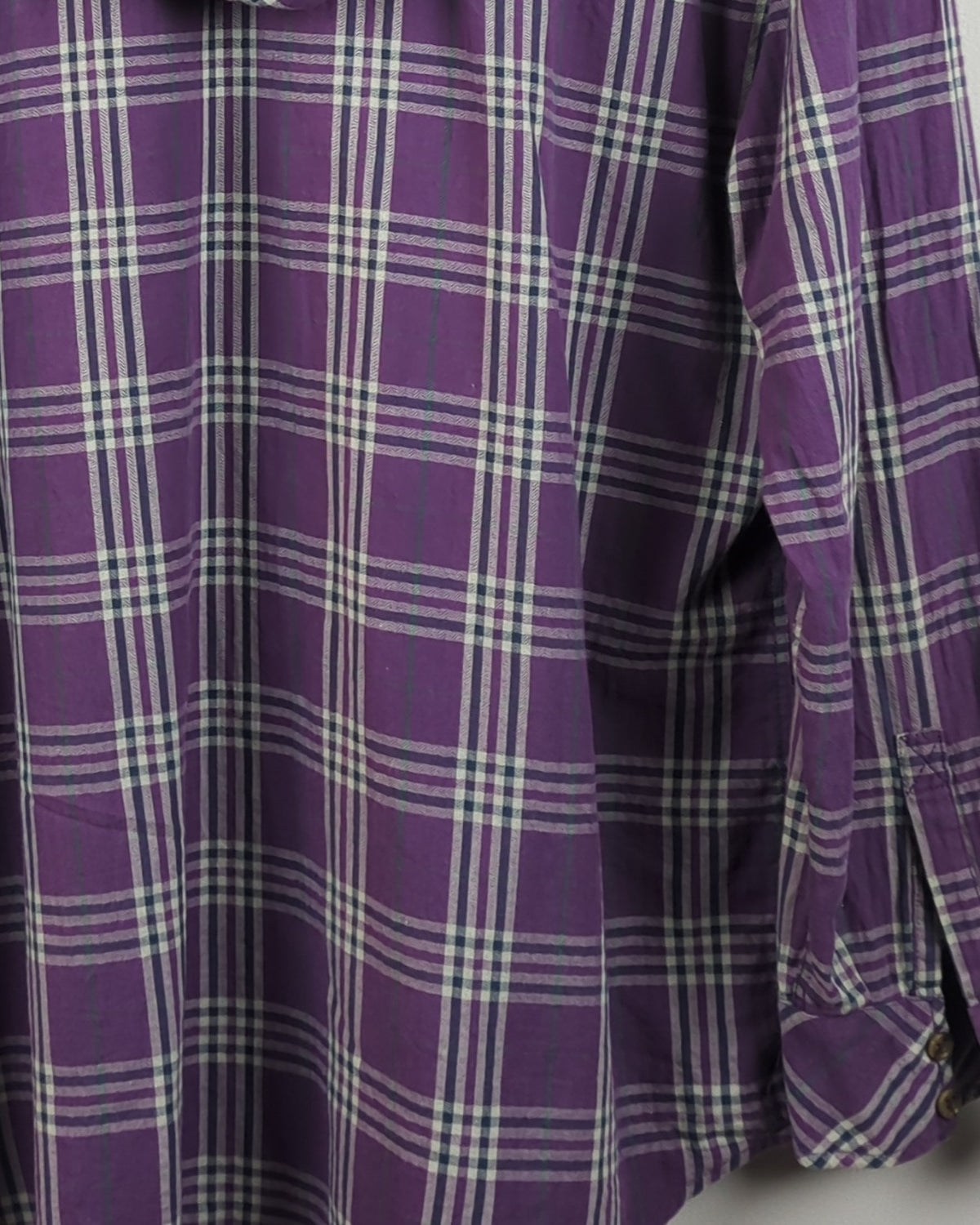 Purple Hooded Shirt