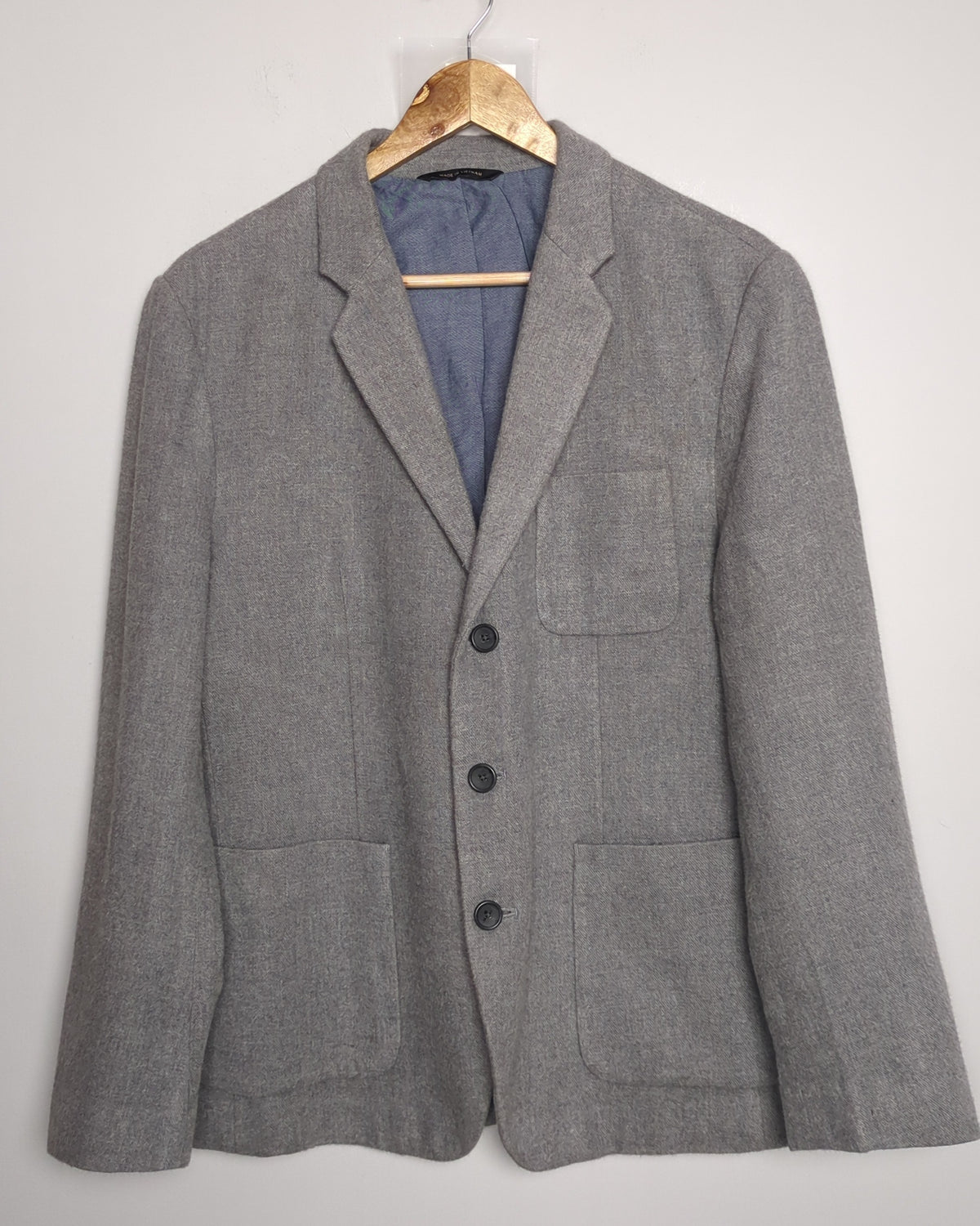 Banana Republic Gray Woolen Blazer