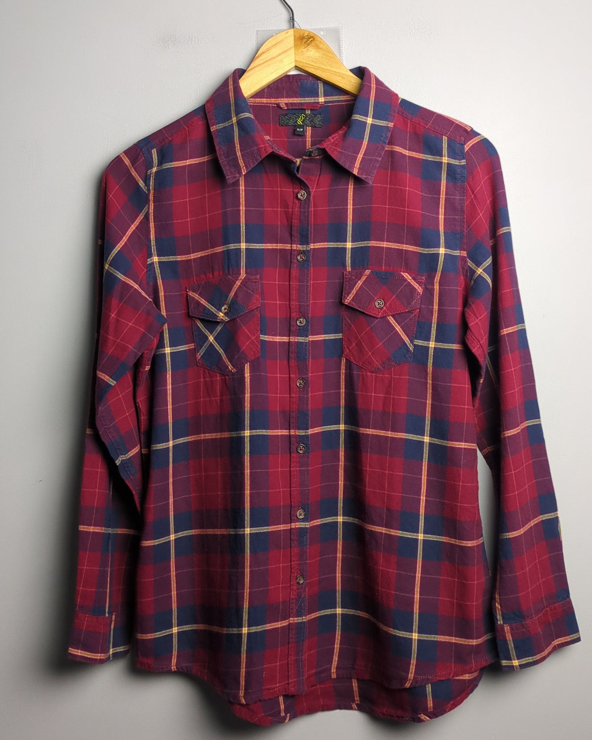 G:21 Wine Button-Down Shirt