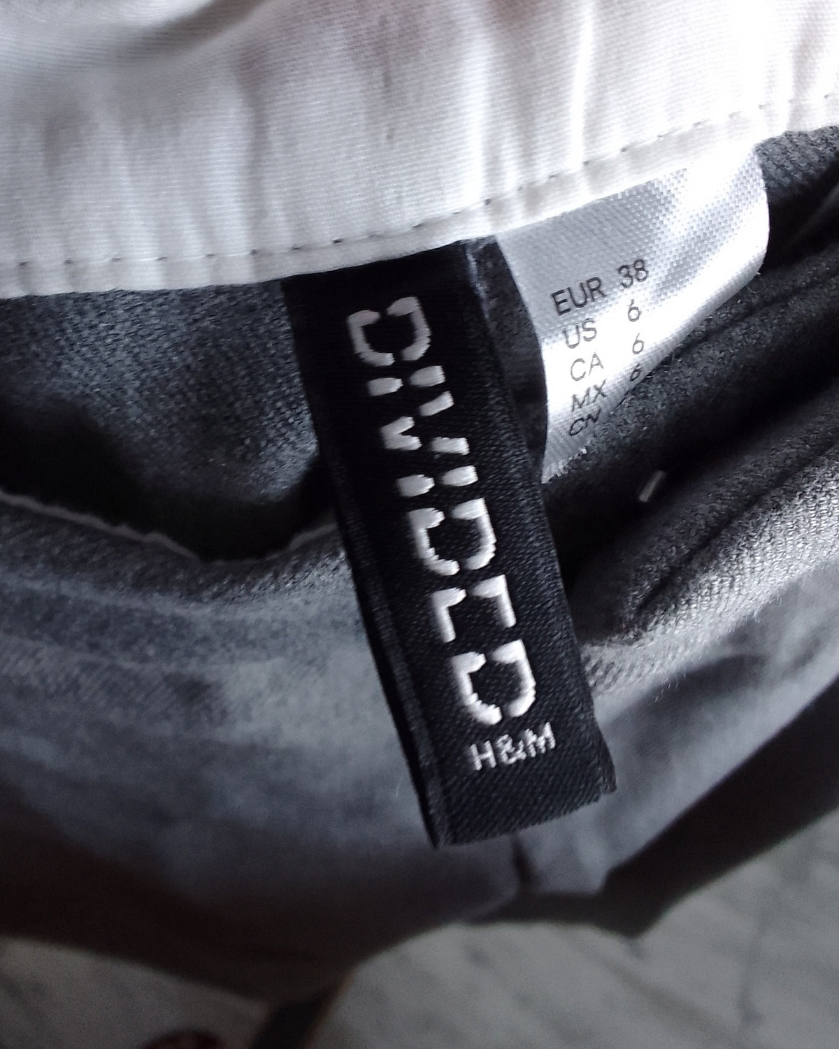H&M Divided Gray Wide Trousers
