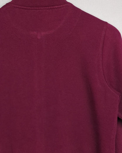 Bewakoof Wine Bomber Jacket