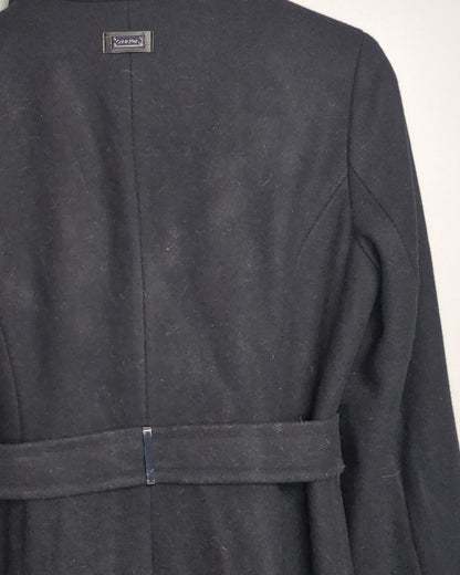 Calvin Klein Black Woolen Coat