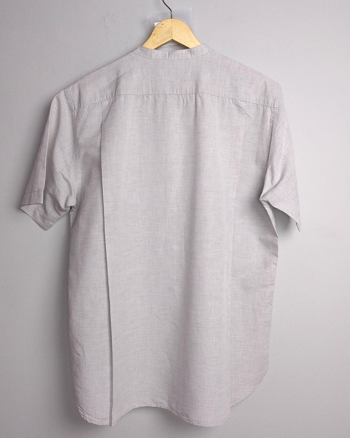 Uniqlo Gray Mandarin Shirt
