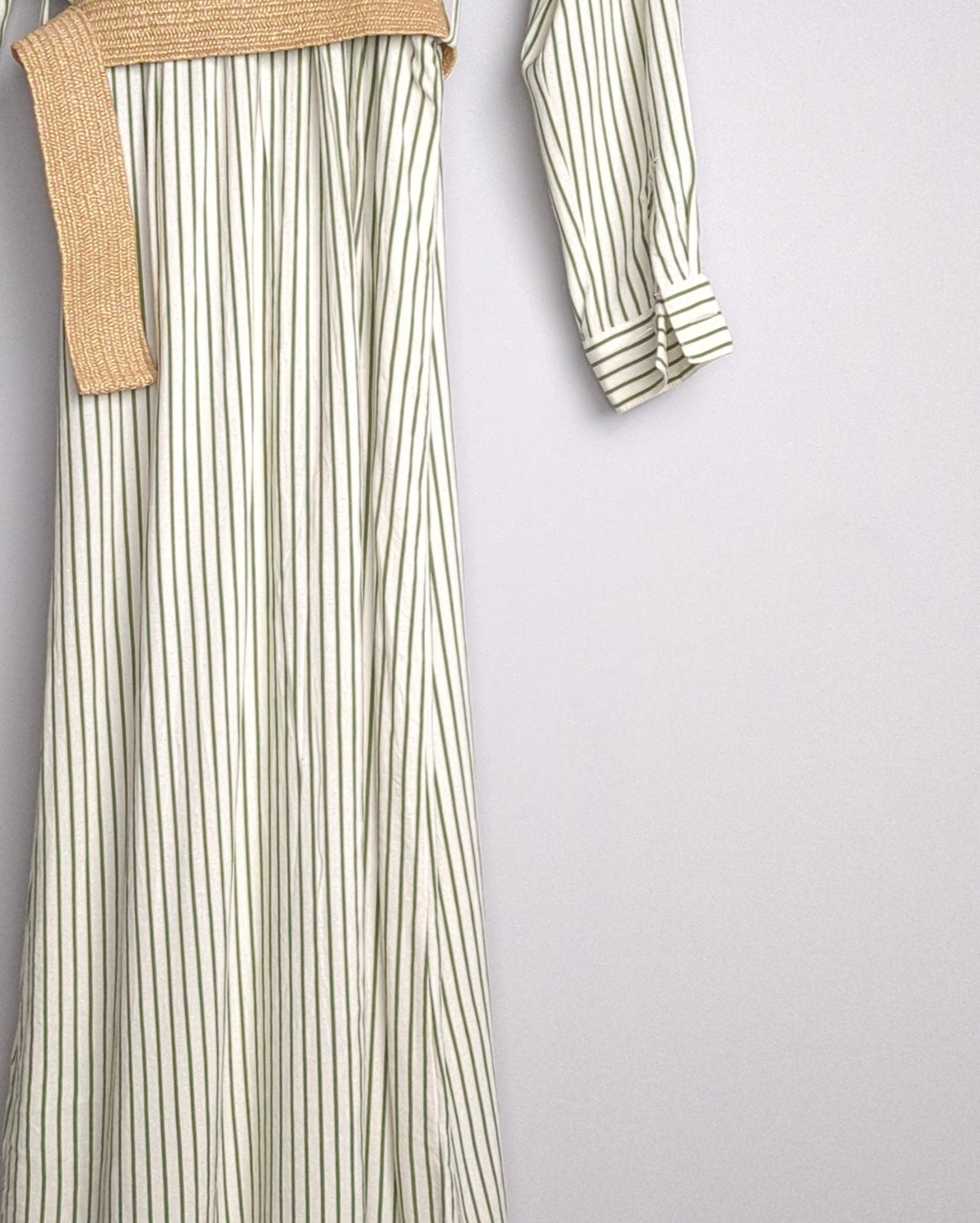 Zara Green Shirt Dress