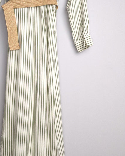 Zara Green Shirt Dress