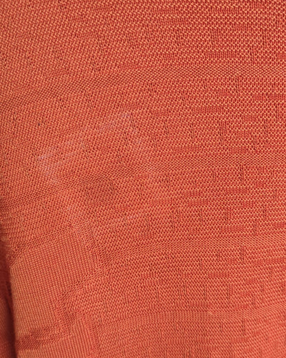 Kuetlon Orange Knitted Pullover