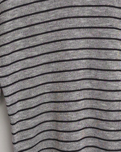 Nuon Grey Striped Sweater