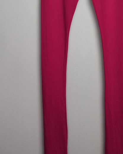 Rangmanch Pink Slim Leggings