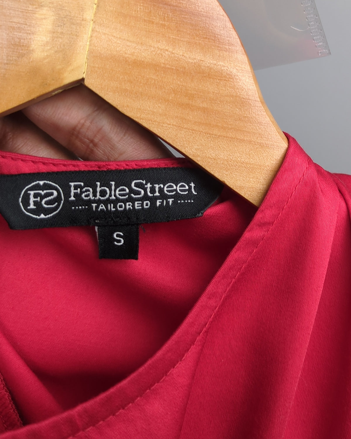 Fablestreet Red Casual Dress