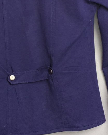 Chemistry Blue Open Blazer