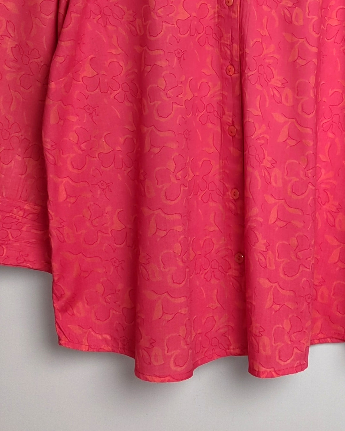 Tradition Country Collection Pink Floral Shirt