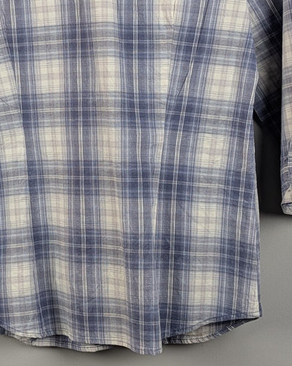 Blue Plaid Shirt
