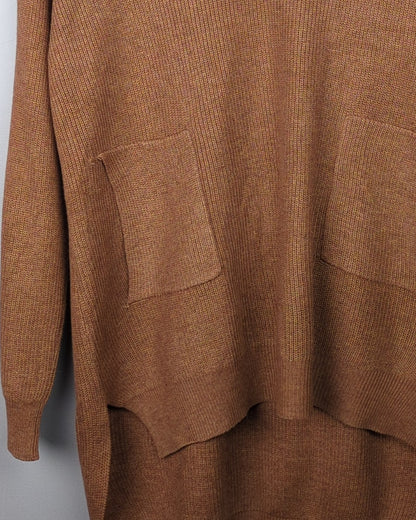 Brown Knitted Tunic