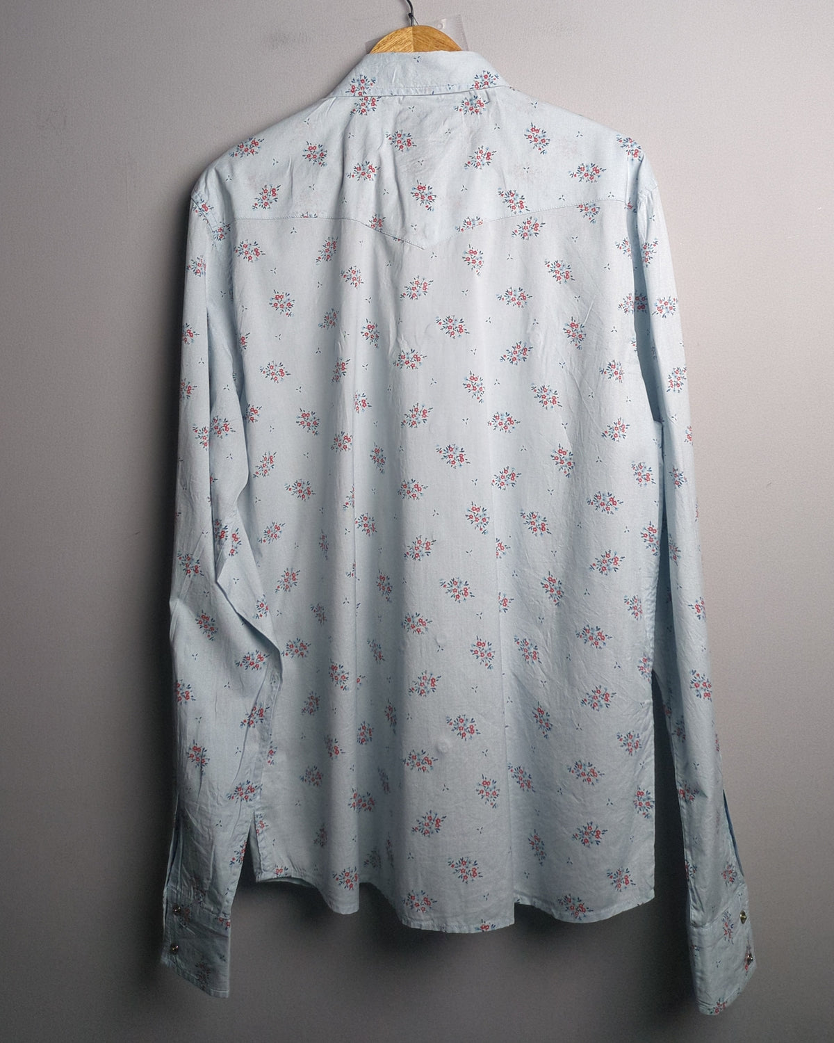 Hollister Blue Western Shirt