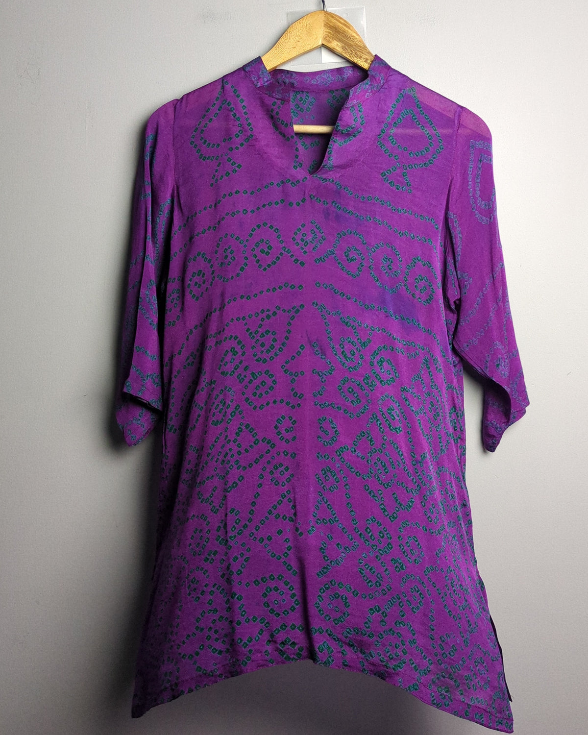 Purple Printed Tunic