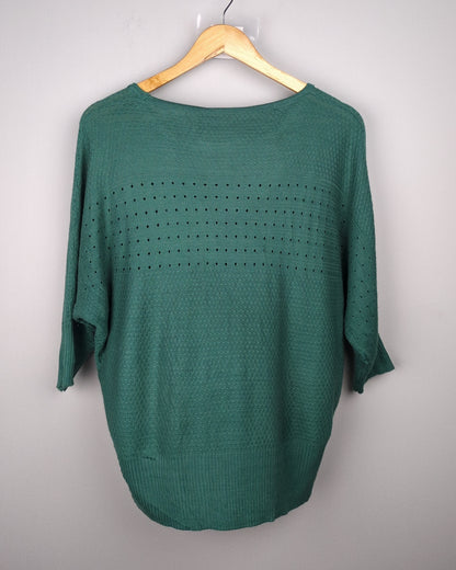 Green Knitted Sweater