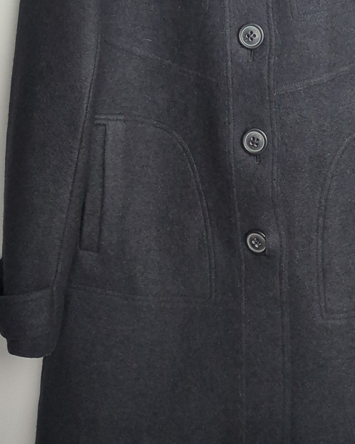 Ysé Paris Black Woolen Coat