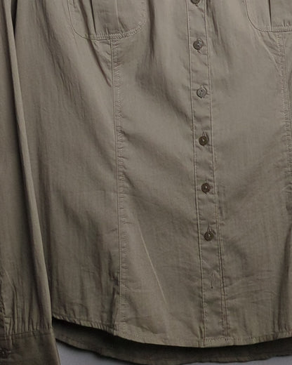 Phildar Beige Button-Down Shirt