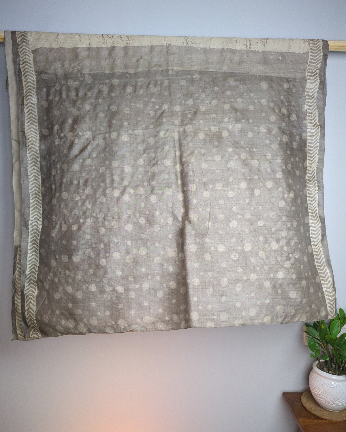 Beige Printed Saree