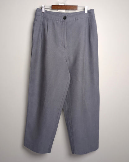 Zara Gray Pleated Trousers