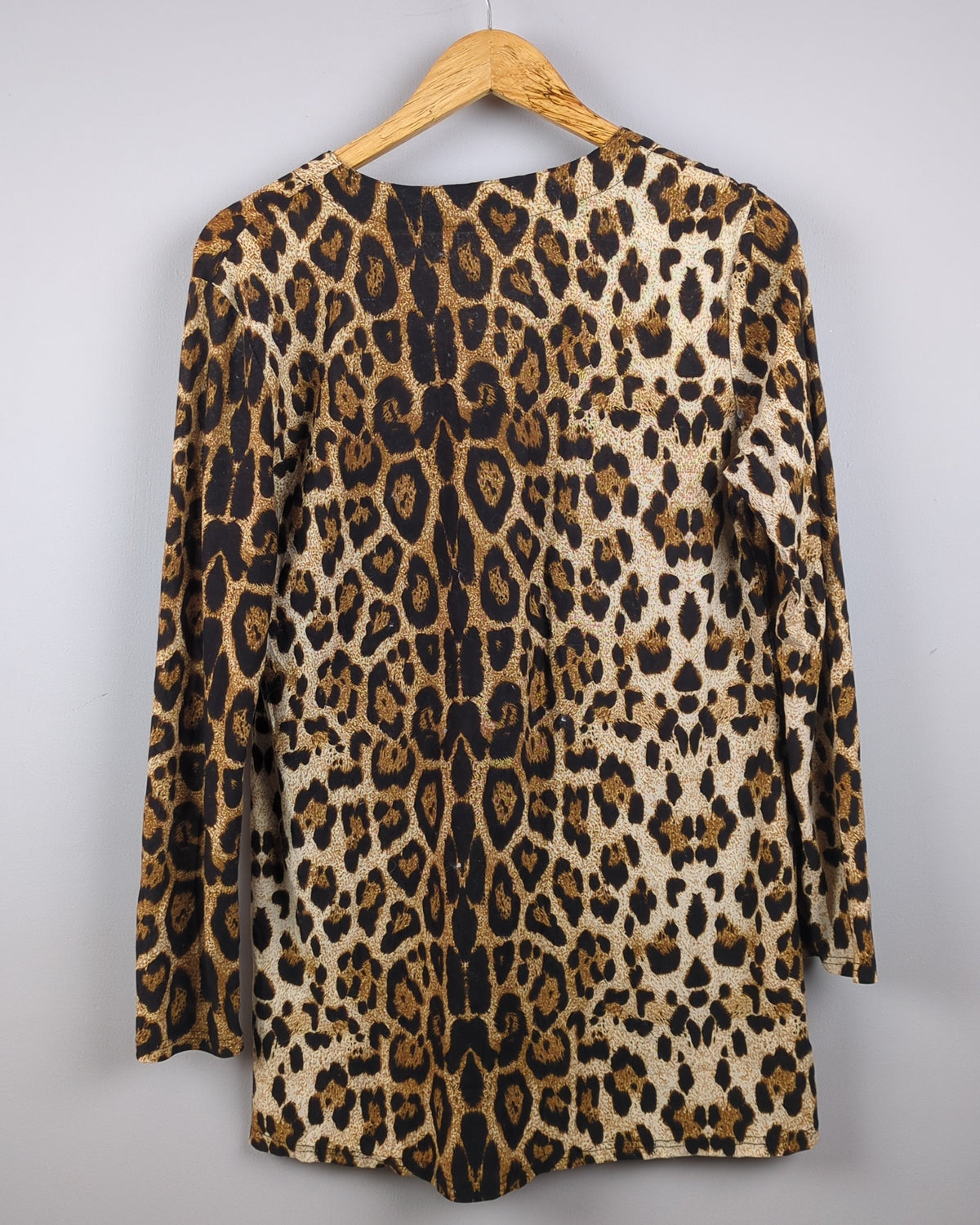 Brown Leopard Cardigan