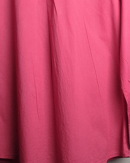 Lands End Pink Pleated Blouse